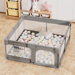 Bebe Stars Πάρκο Γκρι 150x150cm 880-100